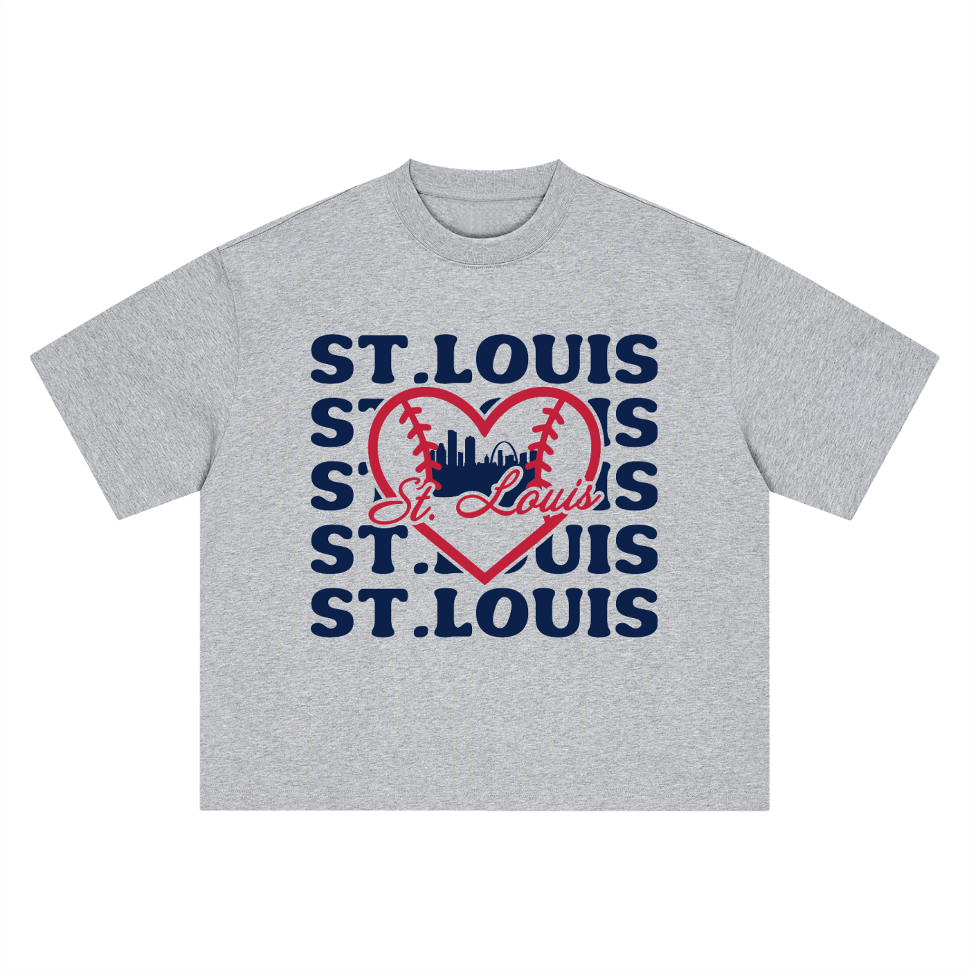 Heart of St. Louis Baseball Tee