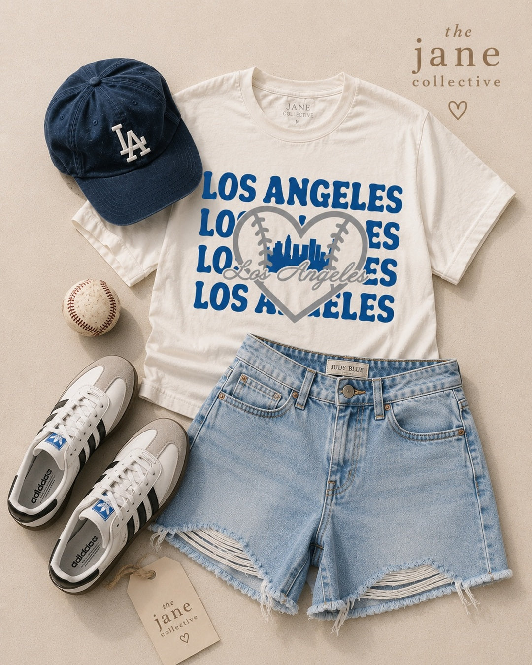 City of Angels Baseball Tee