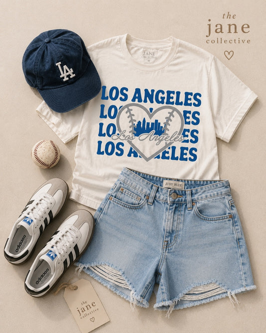 City of Angels Baseball Tee