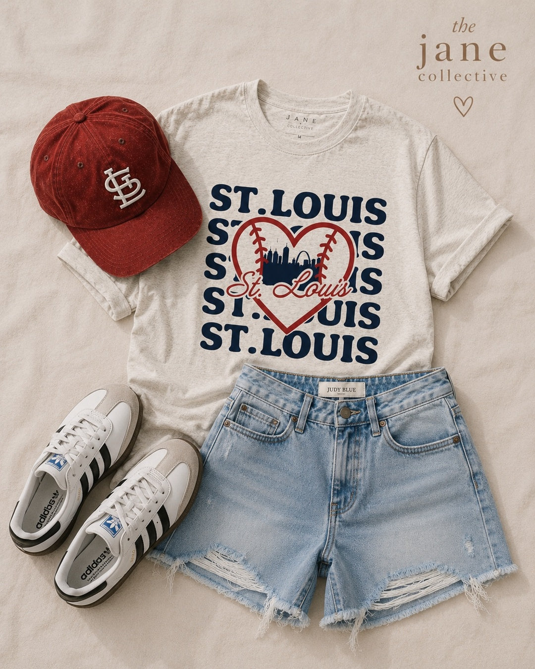 Heart of St. Louis Baseball Tee