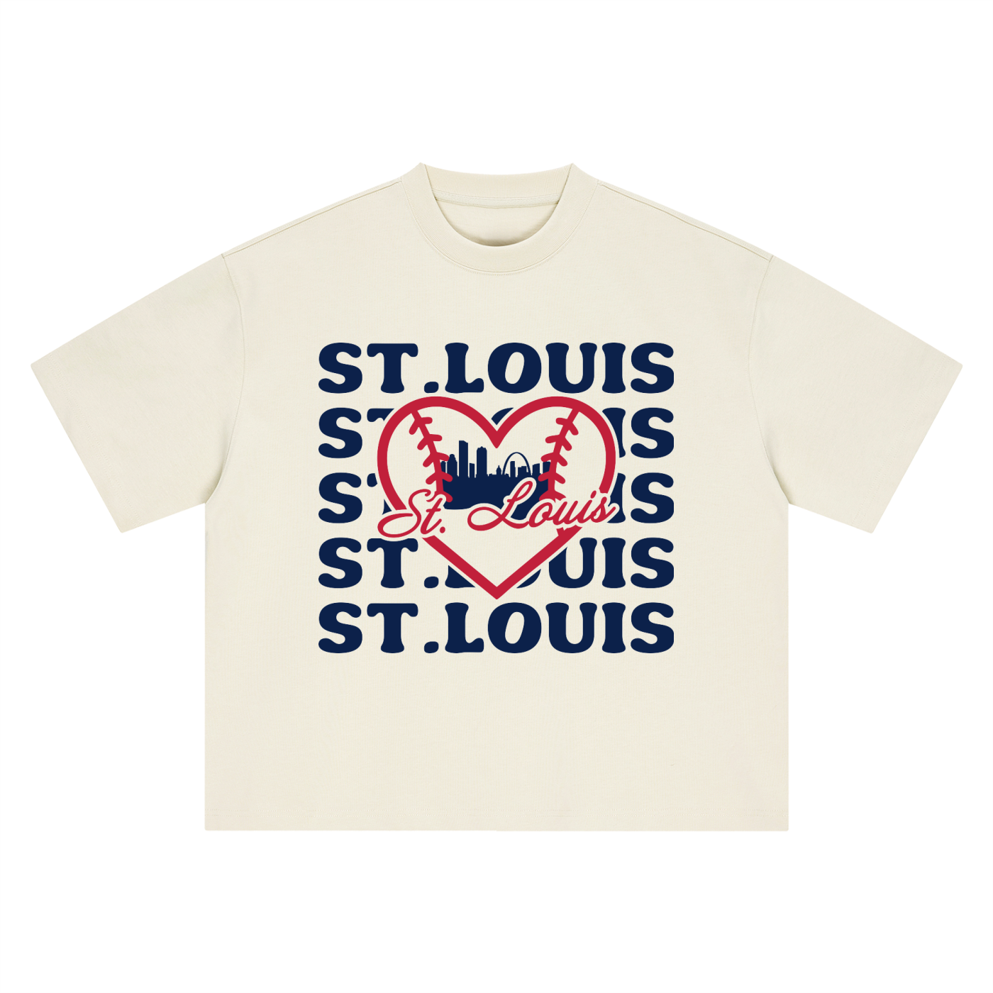 Heart of St. Louis Baseball Tee