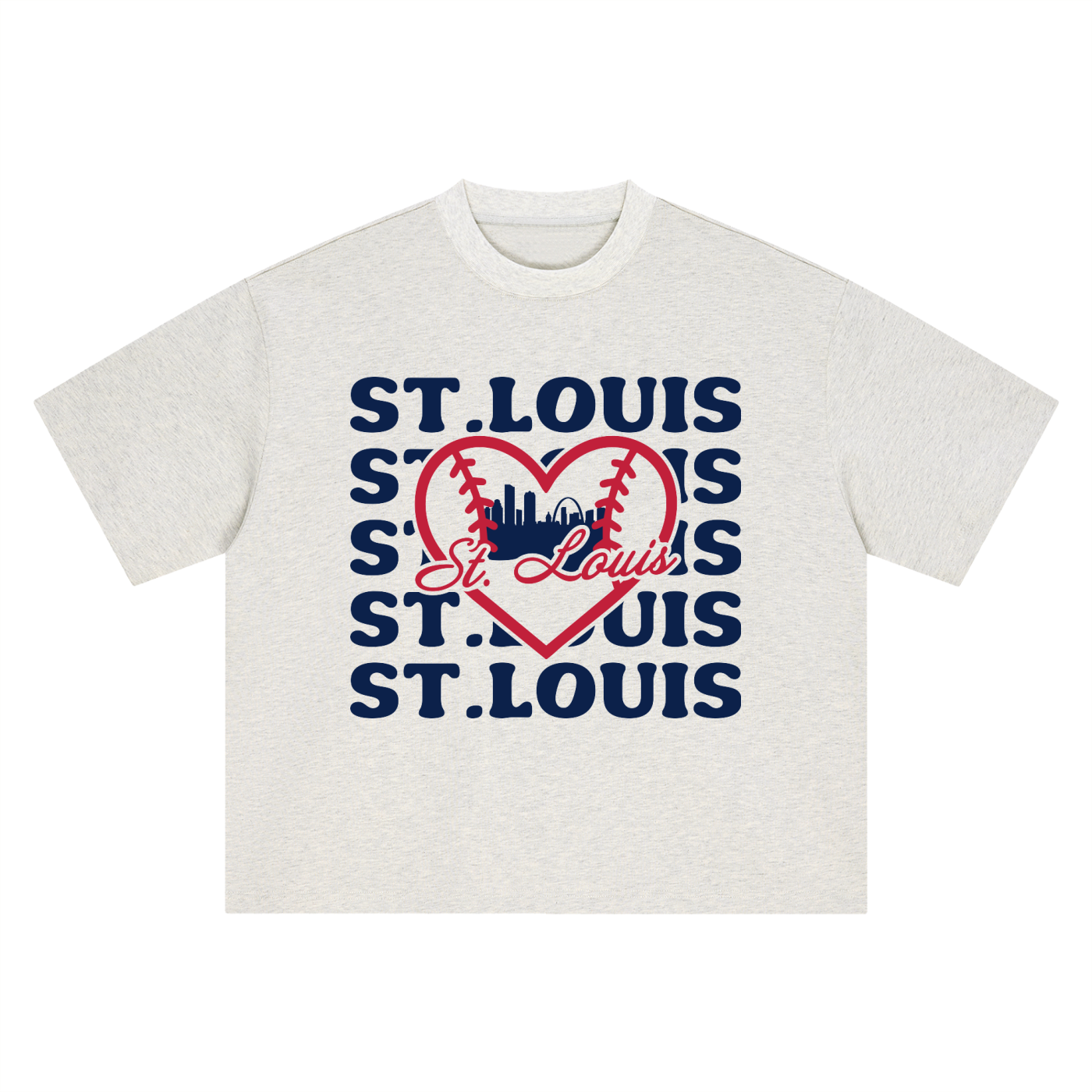 Heart of St. Louis Baseball Tee